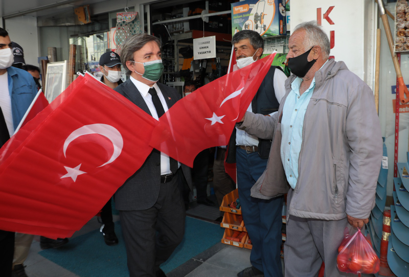 “CUMHURİYET COŞKUSU AKSARAY’I KAPLADI”