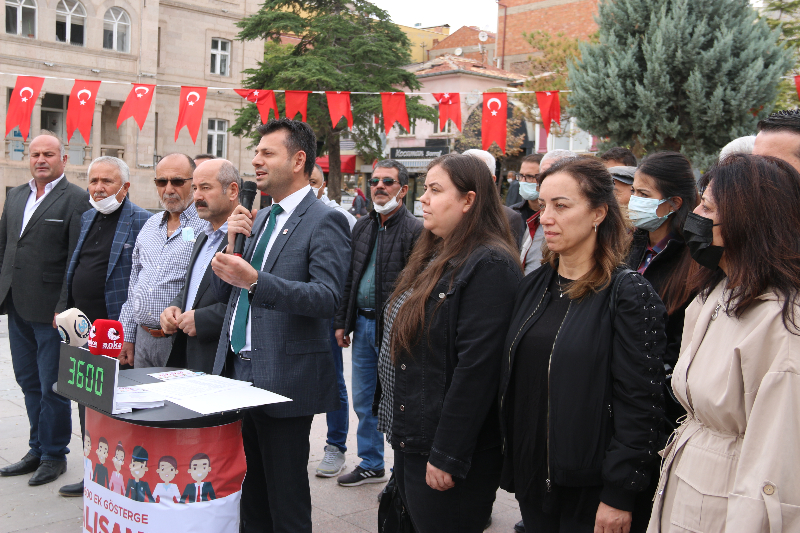 “İKTİDAR MEMURU 39 AYDIR EK GÖSTERGE İLE OYALADI”