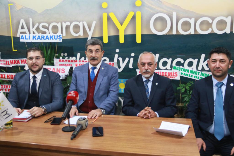 İYİ Parti Aksaray İl Başkanlığı'na Cuma Ali Asal adaylığını açıkladı