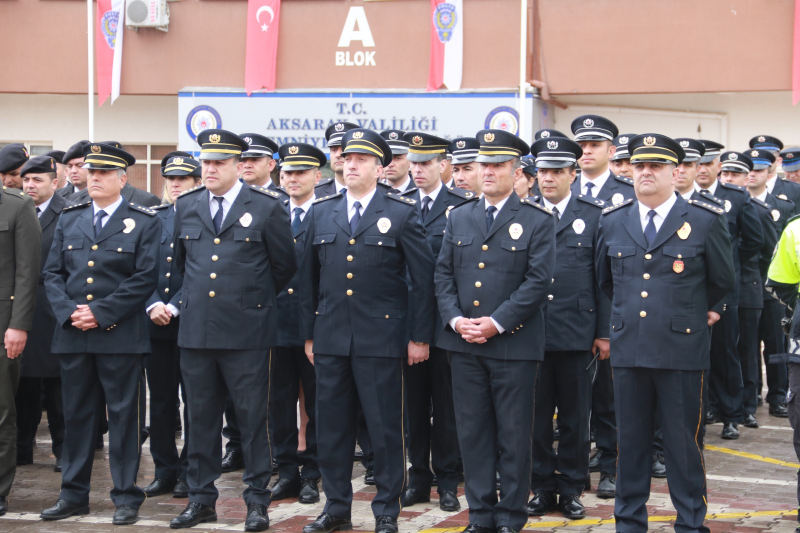 Aksaray'da Türk Polis Teşkilatı'nın 178. Yıldönümü Kutlandı