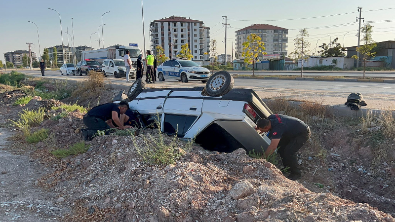 Hurdaya Dönen Araçtan Burnu Dahi Kanamadan Çıktı