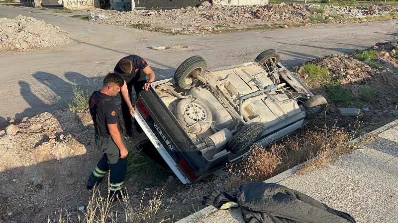 Hurdaya Dönen Araçtan Burnu Dahi Kanamadan Çıktı