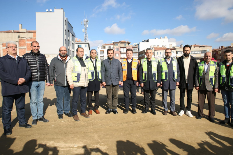 Kentsel Dönüşüm Projesinde İlk Kazma Vuruldu