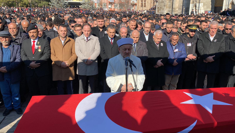 Aksaraylılar, Şehidini Gözyaşları İçinde Son Yolculuğuna Uğurladı