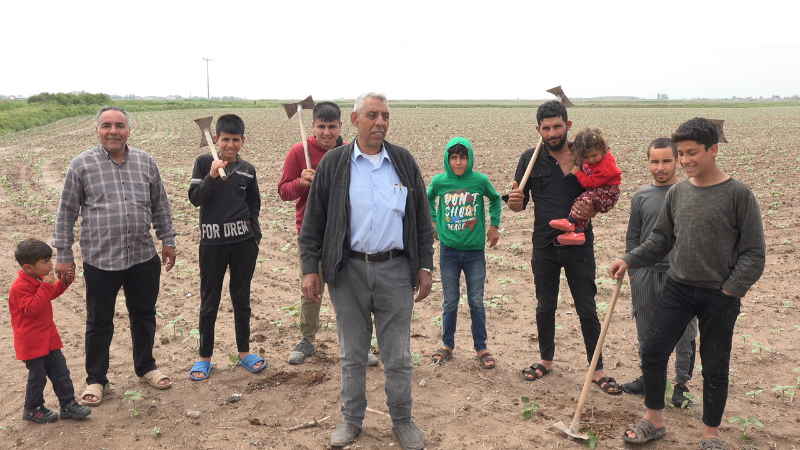 "BİZİM 1 MAYIS İŞÇİ BAYRAMIMIZ TARLADA ÇALIŞTIĞIMIZ ANDIR"