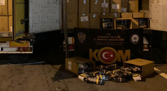 Kolilerin İçinden 19 Ton 700 Kilo Kaçak Tütün Çıktı