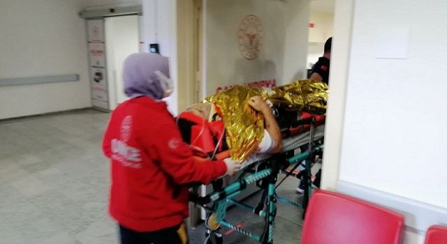 Şarampole devrilen otomobildeki 1 kişi öldü, 2 kişi yaralandı