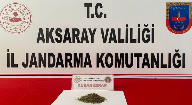 Uyuşturucu operasyonu: 1 gözaltı