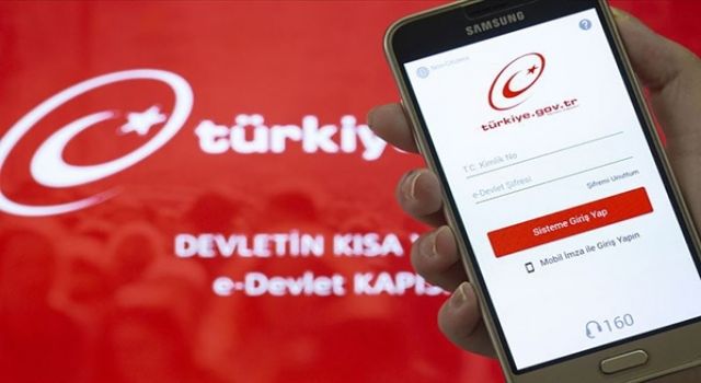 E-Devlet Üzerinden Yeni Hizmet!