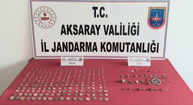 Jandarmadan Tarihi Eser Kaçakçılığına Suçüstü