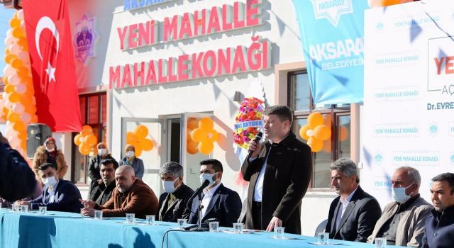 Mahalle Konağı Açıldı