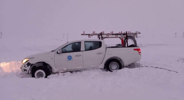 MEDAŞ Ekiplerinin Kar Nöbeti Devam Ediyor