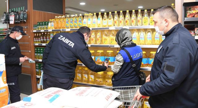 Belediye Zabıtası Raf Denetliyor!