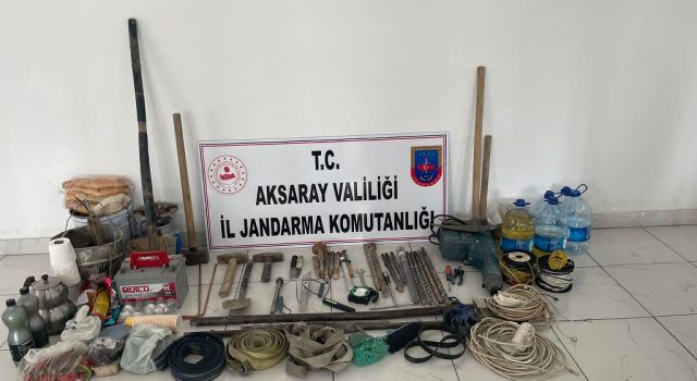 Kaçak Kazıya Jandarma Engeli