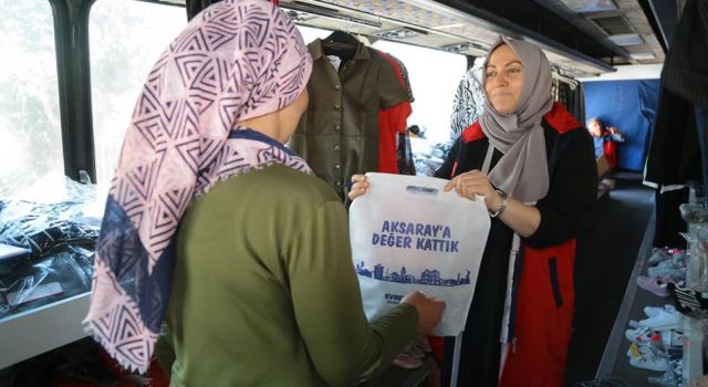 Kurtuluş Mahallesi’nde Giysi Yardımı Yapıldı