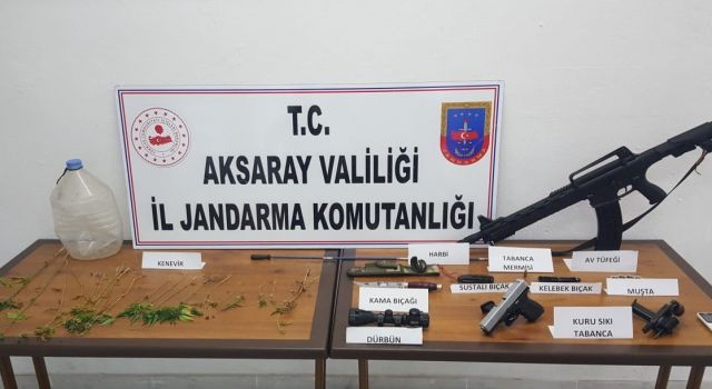 Dere Yatağında Uyuşturucu Üretti, Jandarma Yakaladı