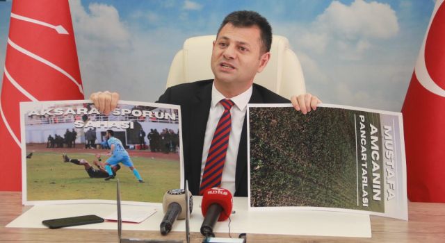 Ertürk: “Sultanhanında Ki Pancar Tarlası Dağılgan Stadından Daha İyi, Aksarayspor’a Bu Reva Mı?