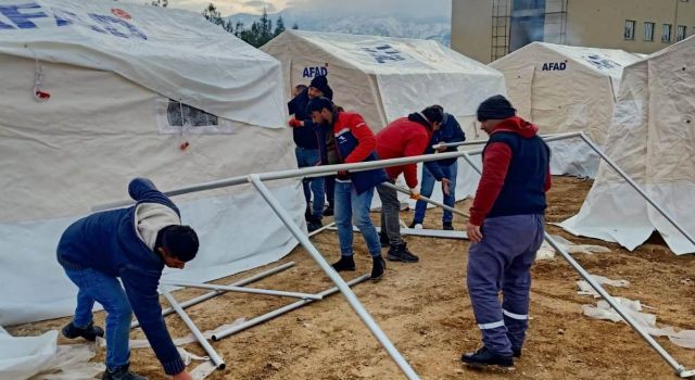 ASÜ Ekipleri Fiziki Çalışmalarda Da Aktif Görevde