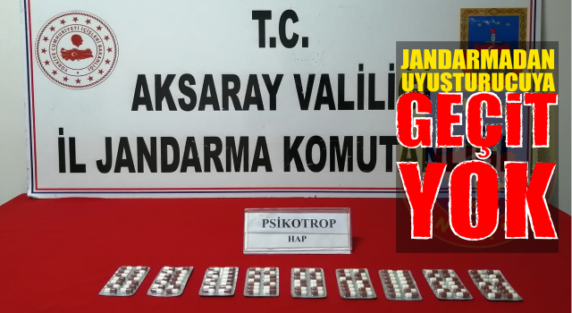 Jandarmadan Uyuşturucuya Geçit Yok