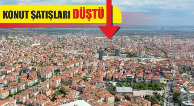  Konut Şatışları Düştü