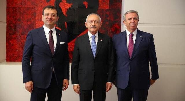 Mansur Yavaş Ve İmamoğlu’ndan 6'lı Masa Devam Etsin Vurgusu