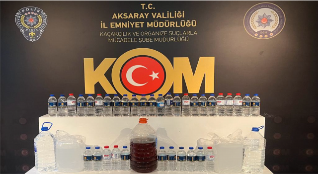 Deposundan 44,5 Lt Sahte Alkol Çıkan Şahıs Tutuklandı