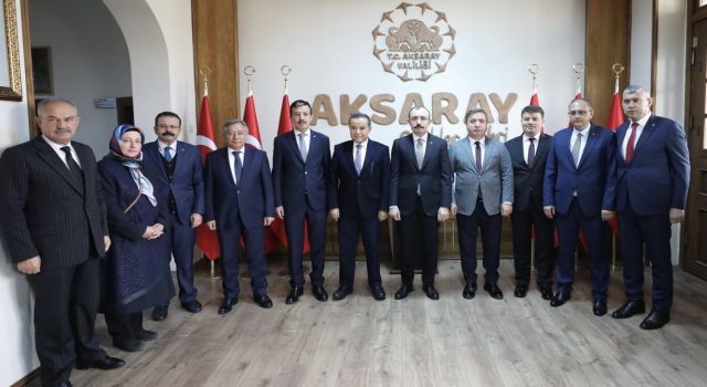 TİCARET BAKANI MUŞ AKSARAY'I ZİYARET ETTİ  