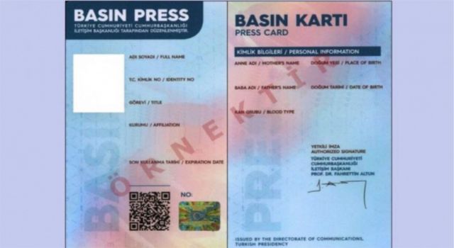 Yeni Basın Kartı Yönetmeliği Resmi Gazete’de Yayımlandı