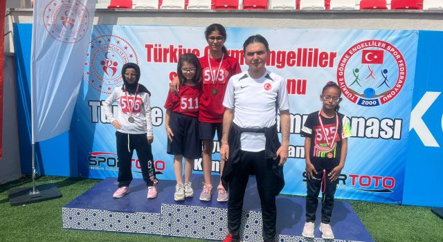 Görme Engelliler Türkiye Atletizm Şampiyonasına Aksaray Damga Vurdu