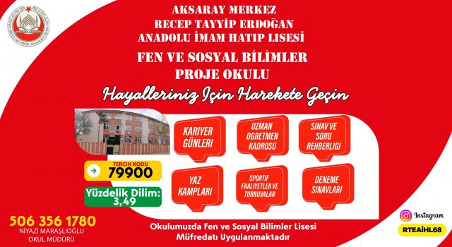 Aksaraylı Öğrencileri LGS Tercih Heyecanı Sardı