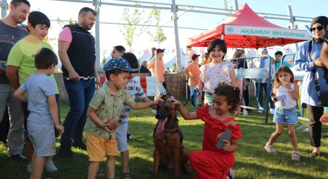 Narkotik Köpeği Yaman, Çocukların Gözdesi Oldu