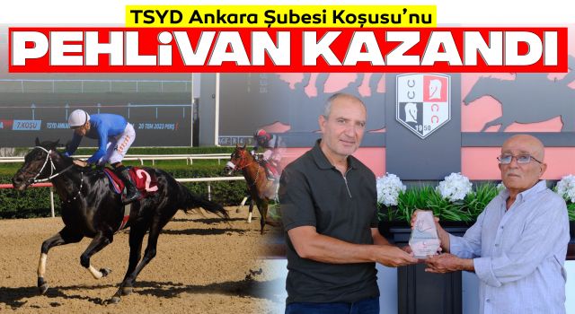 TSYD Ankara Şubesi Koşusu’nu Pehlivan kazandı