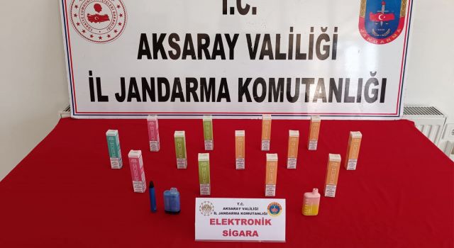 Elektronik Sigara Kaçakçısı Yakalandı