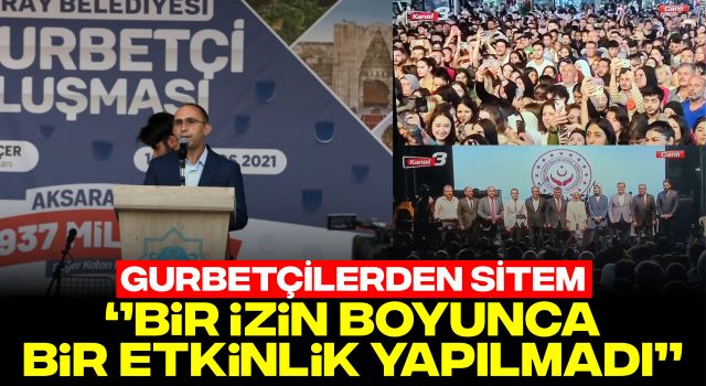 Gurbetçilerden Sitem: "Bir İzin Boyunca Bir Etkinlik Yapılmadı"