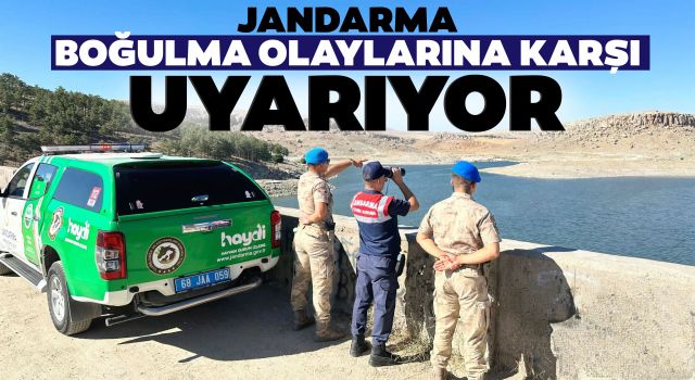 Jandarmadan Boğulma Olaylarına Karşı Uyarıyor