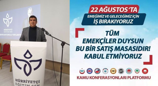 Memur Sendikaları Haklarını Almak İçin İş Bırakacak