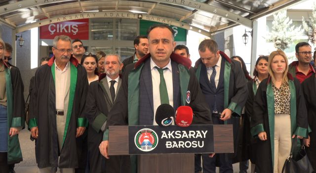 Aksaray Barosu: Tek Bir Kayba Daha Tahammülümüz Yok!