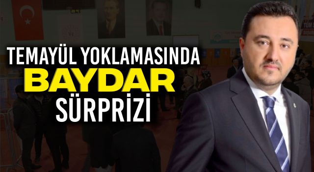 Temayül Yoklamasında Baydar Sürprizi