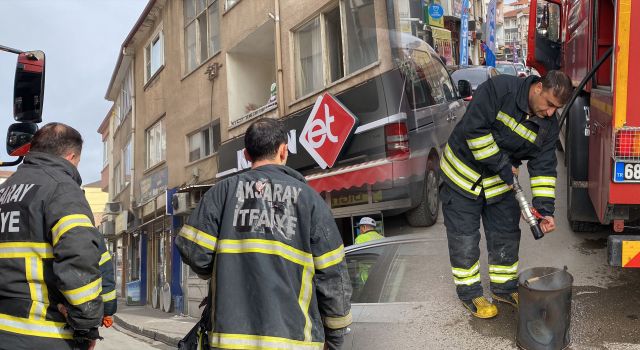 Tıkalı Soba Borusu Panik Yarattı