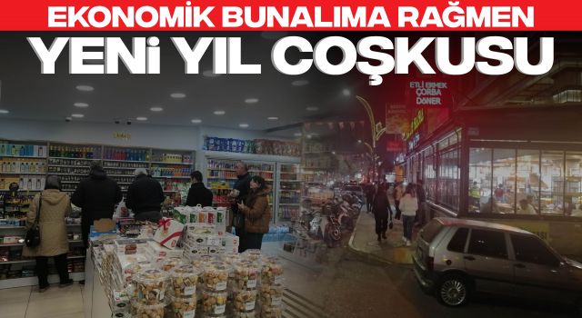 Ekonomik Bunalıma Rağmen Yeni Yıl Coşkusu