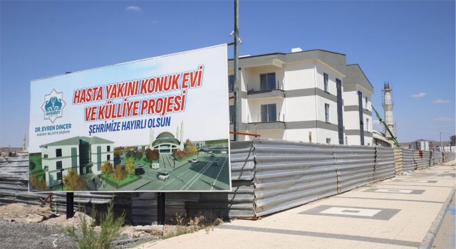 Hasta Yakını Konukevi Tamamlandı, Külliye Projesi Hızla İlerliyor