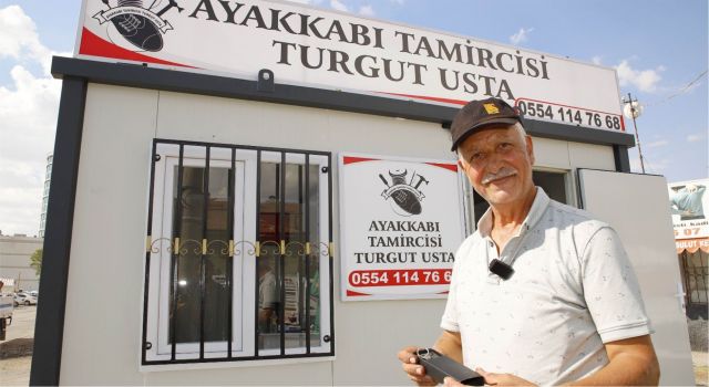 Başkan Dinçer’den Turgut Usta’ya Anlamlı Hediye: Yeni Dükkan!