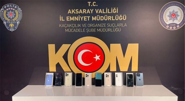 GÜMRÜK KAÇAĞI TELEFON SATIŞINA KOM ENGELİ