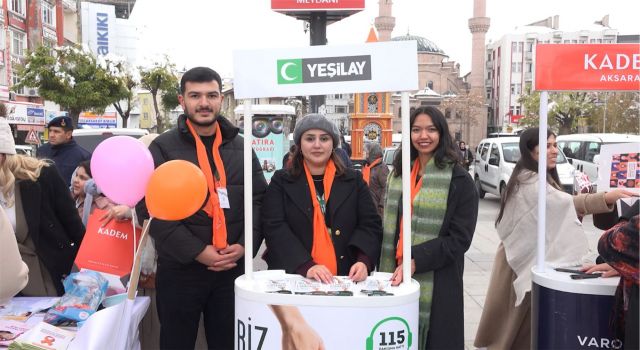 "HER ALANDA OLDUĞU GİBİ BAĞIMLILIKLA MÜCADELEDE DE ŞİDDETE HAYIR DEMEK İÇİN BURADAYIZ”