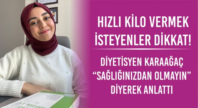 Hızlı Kilo Vermek İsteyenler Dikkat! Uzmanı “Sağlığınızdan Olmayın” Diyerek Anlattı