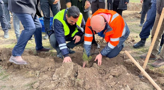 Daha Yeşil Bir Ağaçören İçin 1200 Fidan Toprakla Buluştu