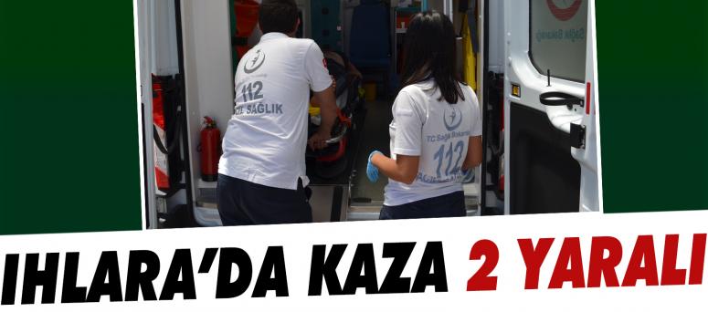 Ihlara’da Kaza 2 Yaralı