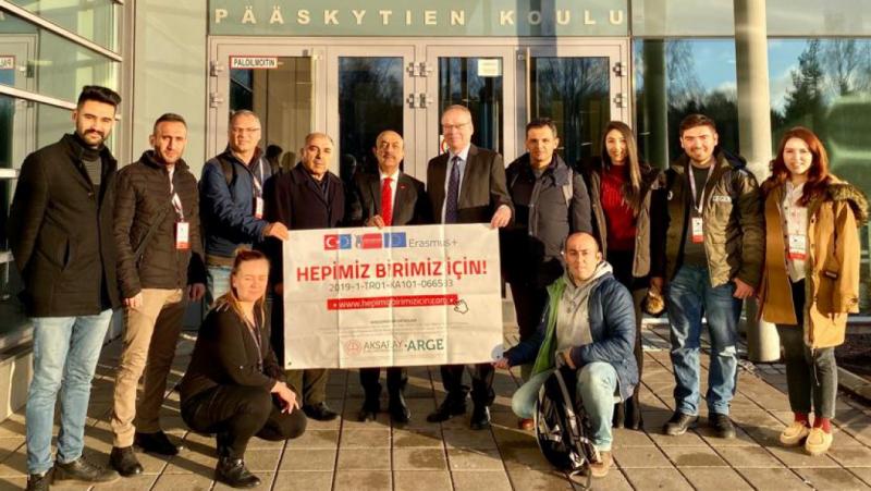 Aksaraylı Öğretmenle Finlandiya’da Eğitim Aldı