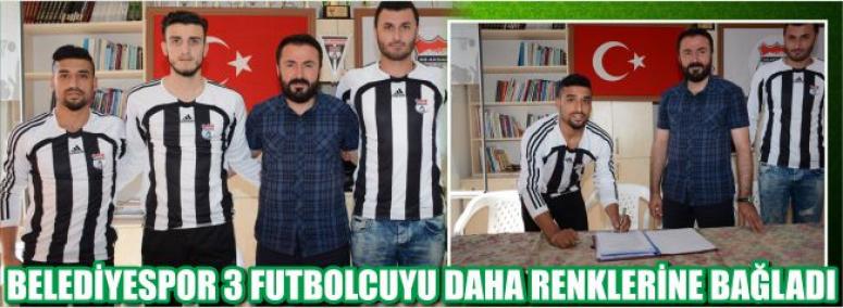 Belediyespor 3 Futbolcuyu Daha Renklerine Bağladı