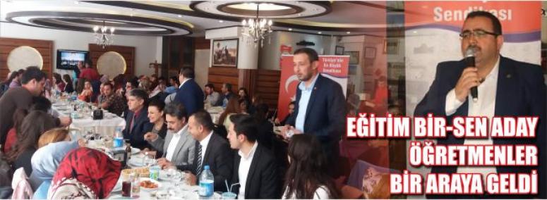 Eğitim Bir-Sen Aday Öğretmenler Bir Araya Geldi